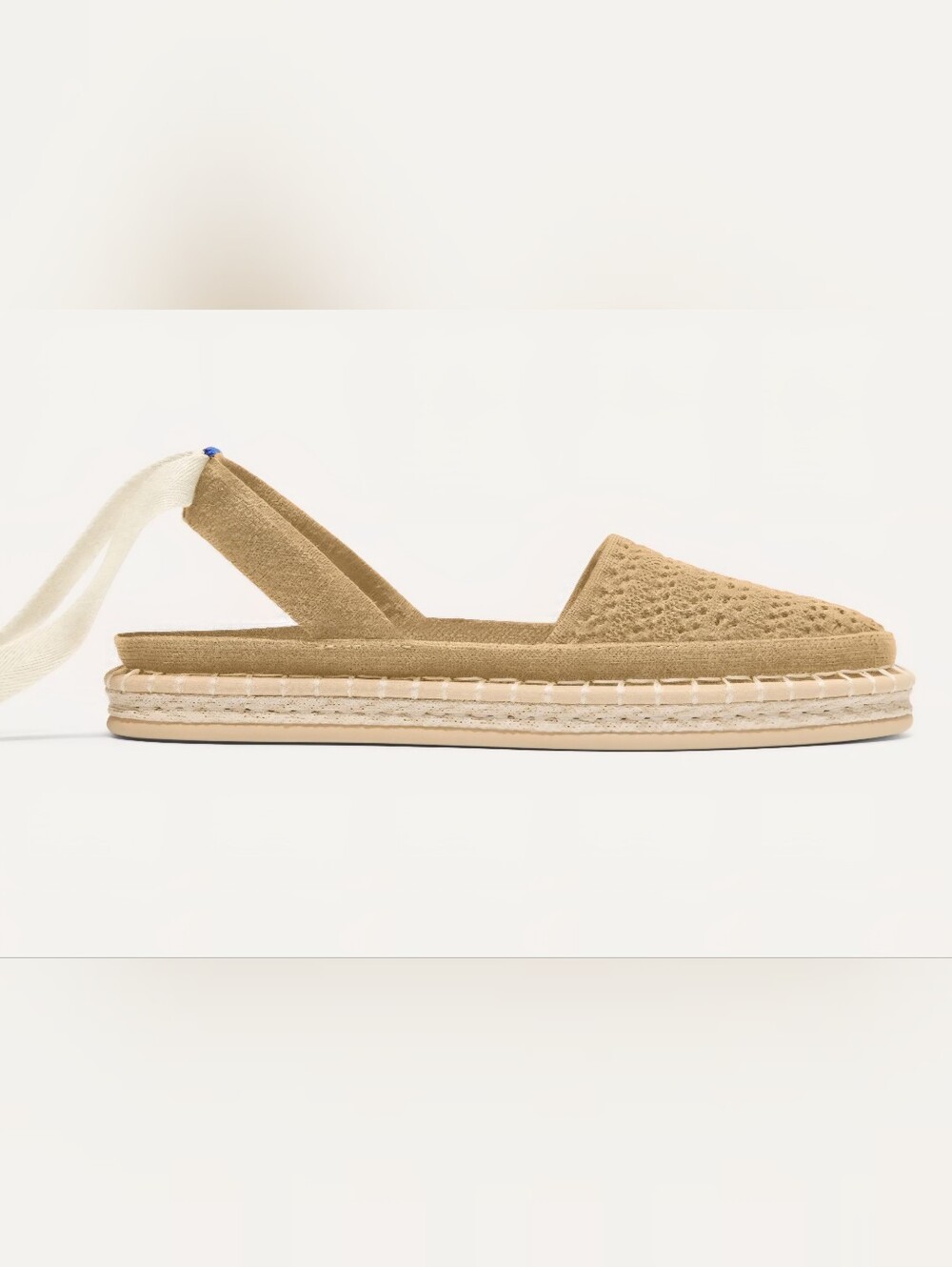 Rothy's The D-Orsay In Camel Crochet